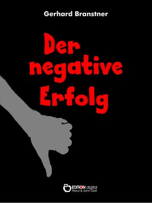 cover image of Der negative Erfolg
